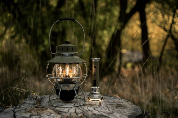 Barebones Railroad Camping light